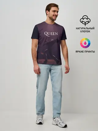 Мужская базовая футболка / Freddie Mercury | Queen