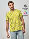 Мужская базовая футболка / Pineapple Pattern