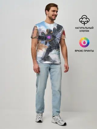 Мужская базовая футболка / Apex Legends