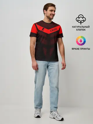 Мужская базовая футболка / CS:GO