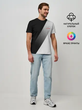 Мужская базовая футболка / TOYOTA | ТОЙОТА ELITE