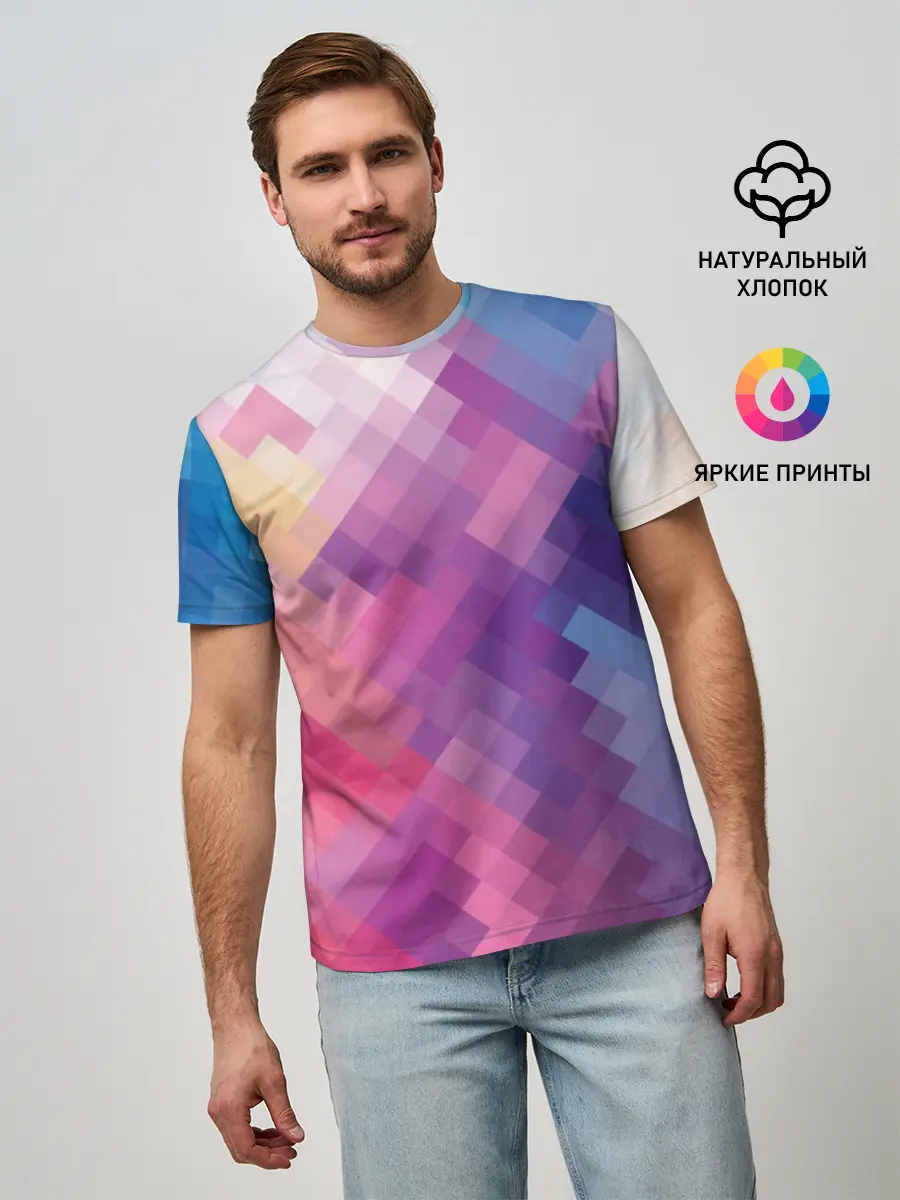 Мужская базовая футболка / Пикси