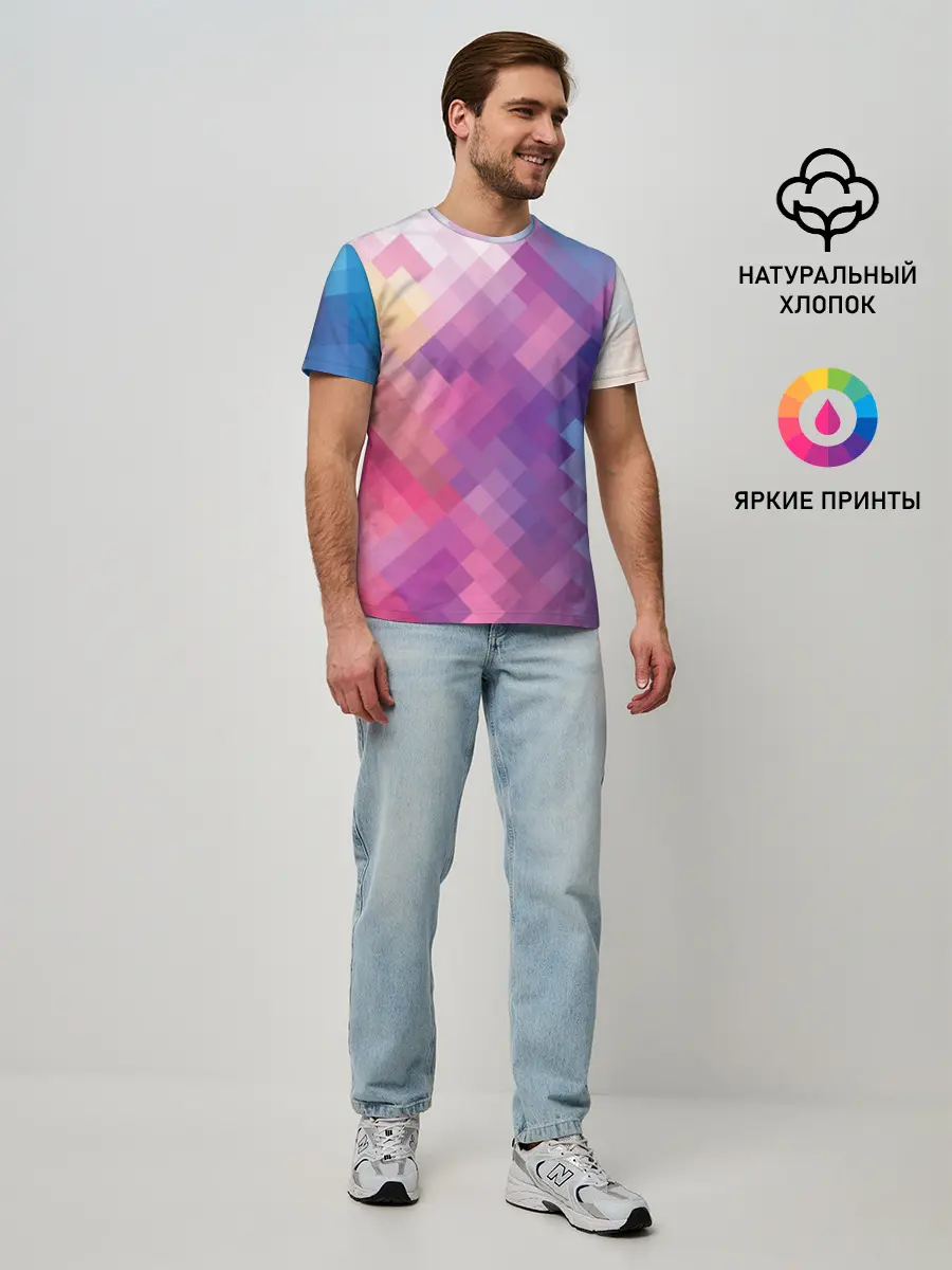 Мужская базовая футболка / Пикси