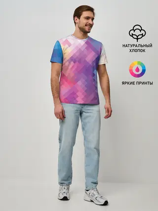 Мужская базовая футболка / Пикси