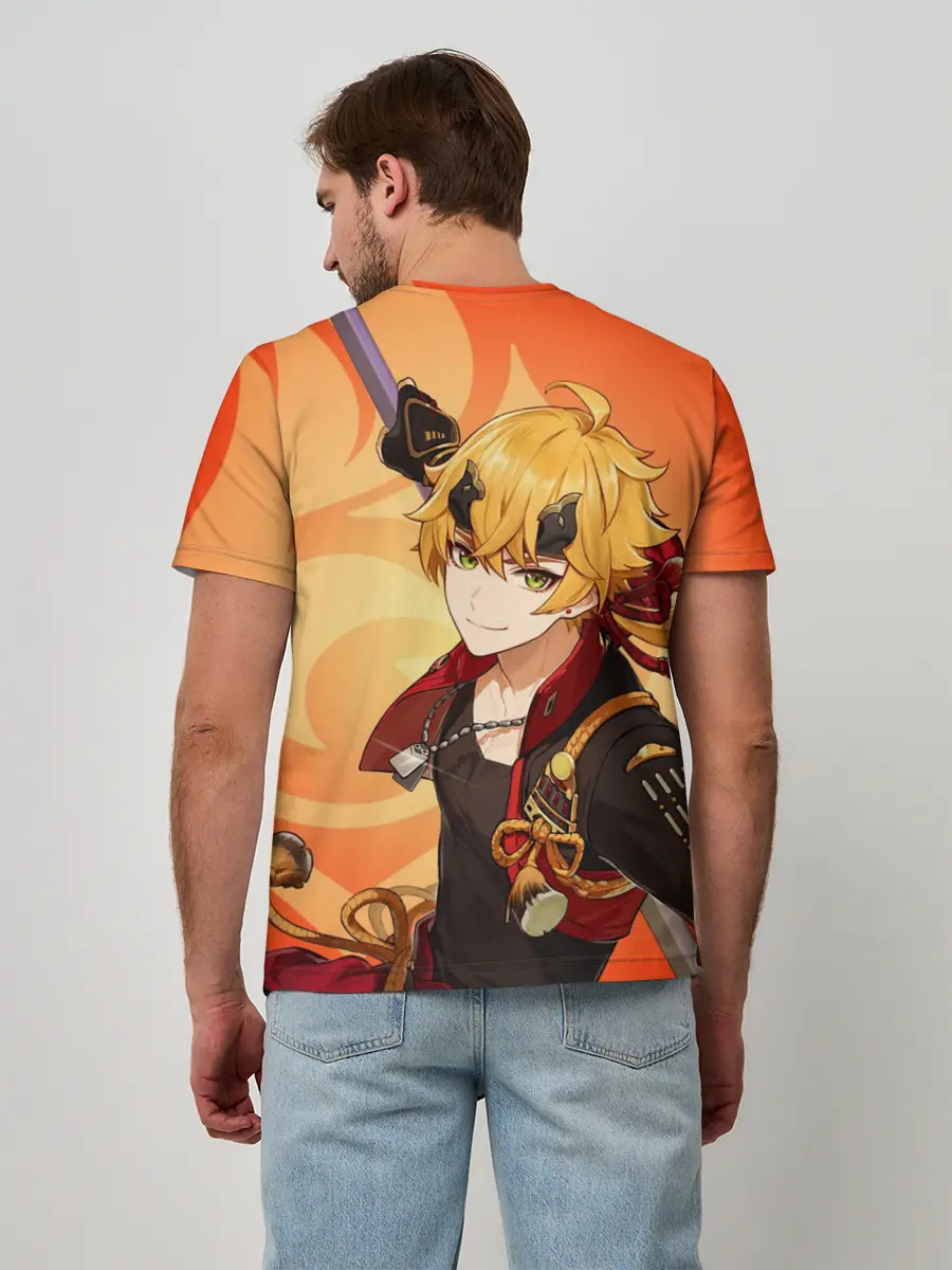 Мужская базовая футболка / Genshin Impact, Тома