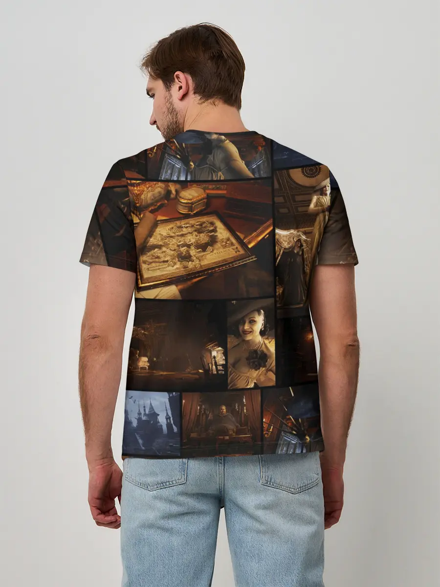 Мужская базовая футболка / RESIDENT EVIL 8 VILLAGE