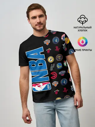 Мужская базовая футболка / NBA