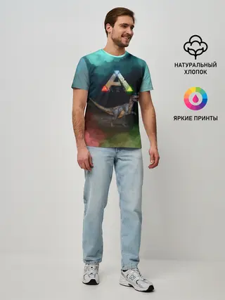 Мужская базовая футболка / Ark Survival | Арк Сурвивал