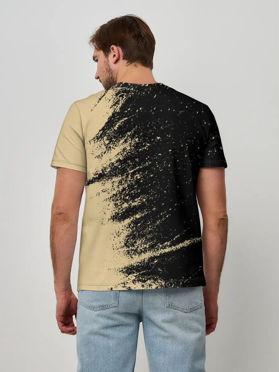 Мужская базовая футболка / Black clover bull.