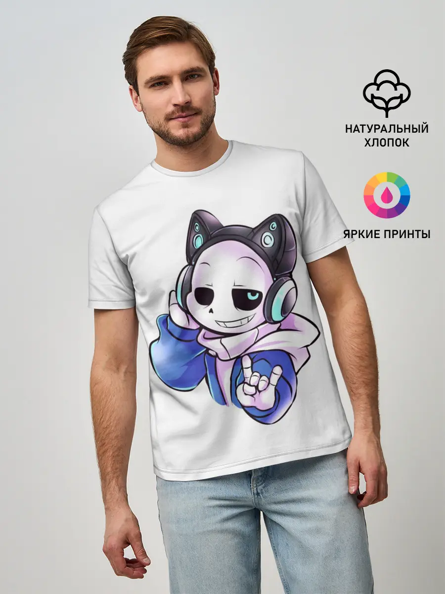 Мужская базовая футболка / UNDERTALE