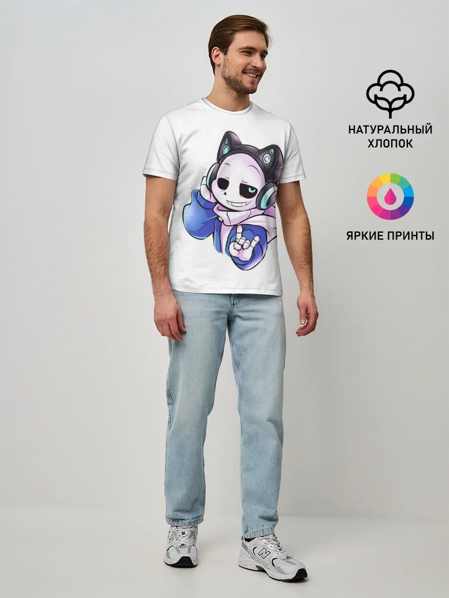 Мужская базовая футболка / UNDERTALE