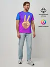 Мужская базовая футболка / ВСЕМ МИР | PEACE
