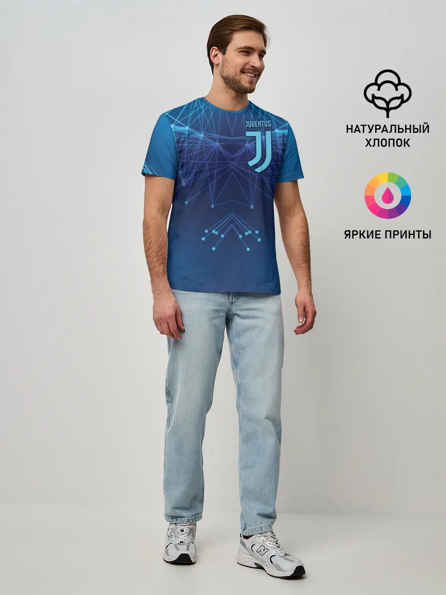 Мужская базовая футболка / Juventus Lifestyle