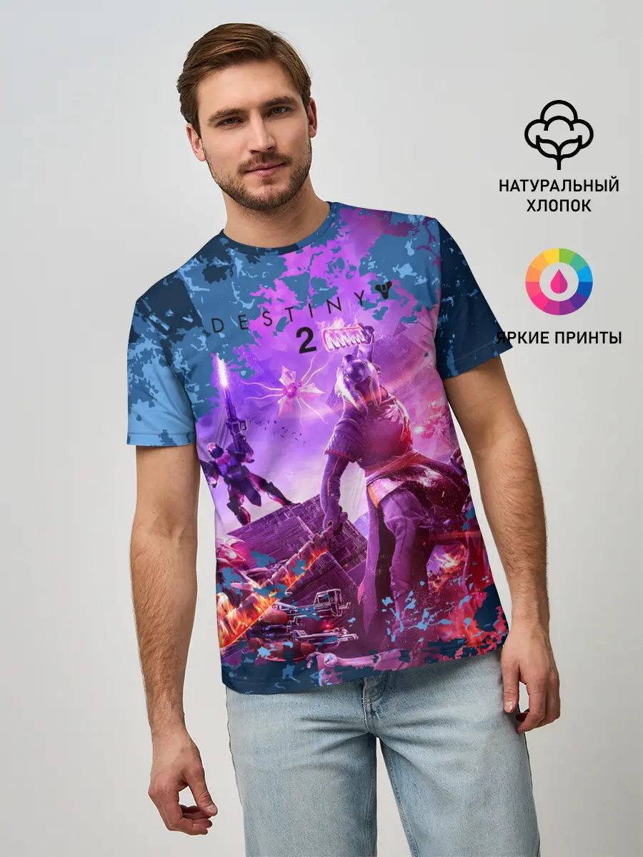 Мужская базовая футболка / Destiny 2 : Beyond Light
