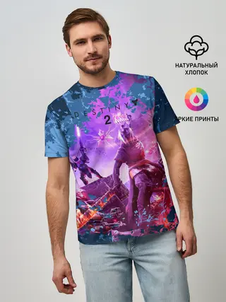 Мужская базовая футболка / Destiny 2 : Beyond Light