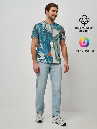 Мужская базовая футболка / Покорение Эльбруса