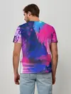 Мужская базовая футболка / Неоновые Краски