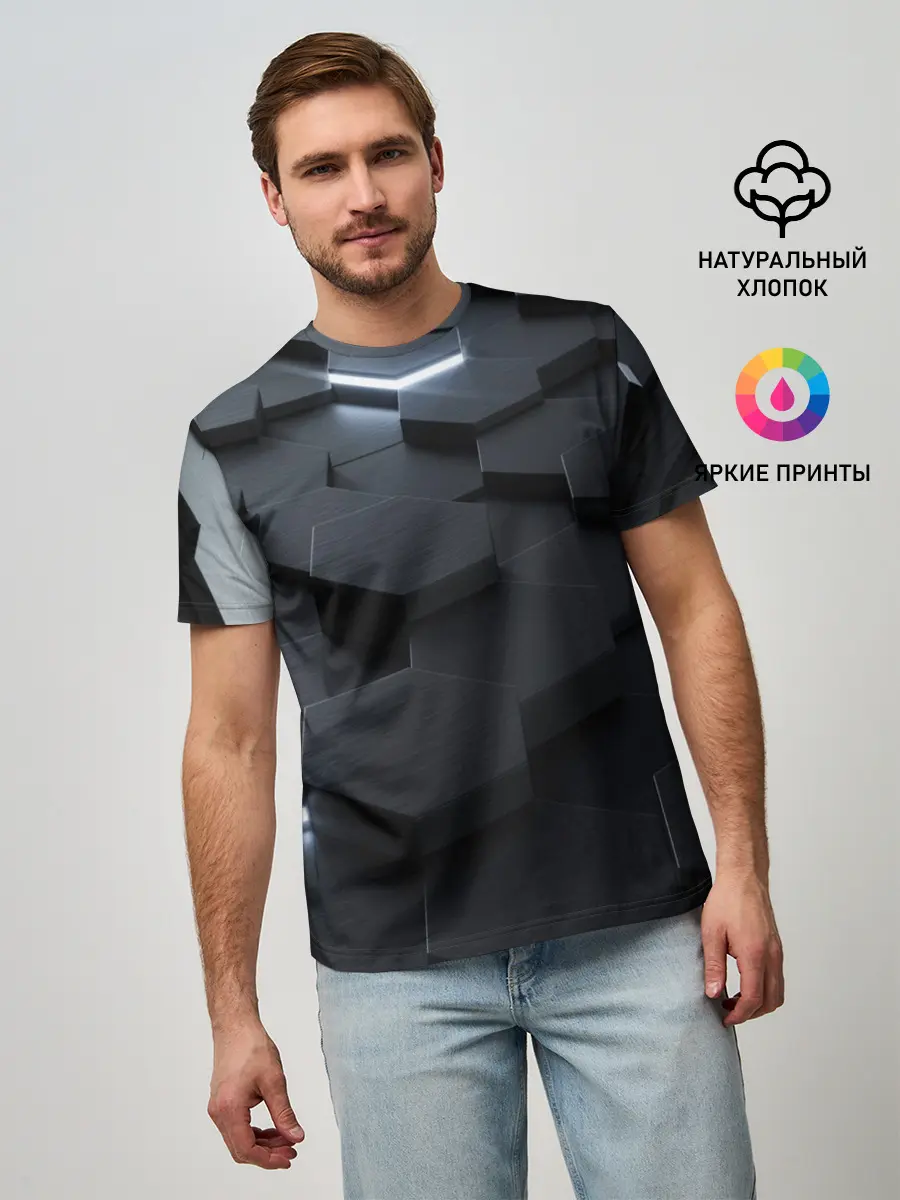 Мужская базовая футболка / НАНО СОТЫ
