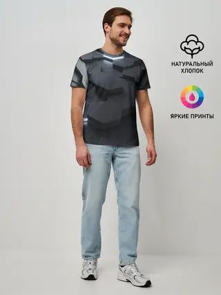 Мужская базовая футболка / НАНО СОТЫ