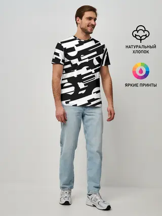 Мужская базовая футболка / ФАНТАСТИКА КОСМОС