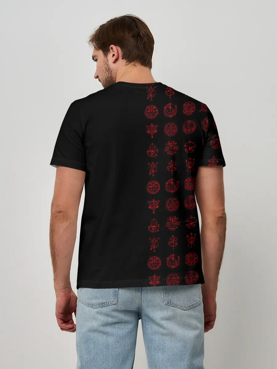 Мужская базовая футболка / DOOM - Руны