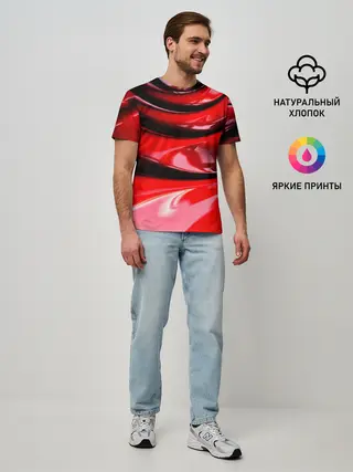 Мужская базовая футболка / ТЕКСТУРА