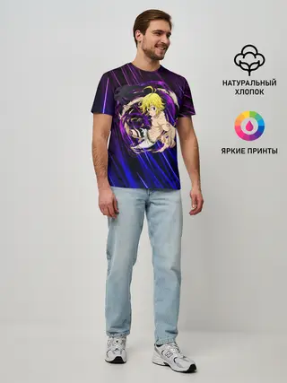 Мужская базовая футболка / Семь Смертных Грехов