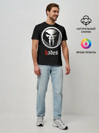 Мужская базовая футболка / Hades