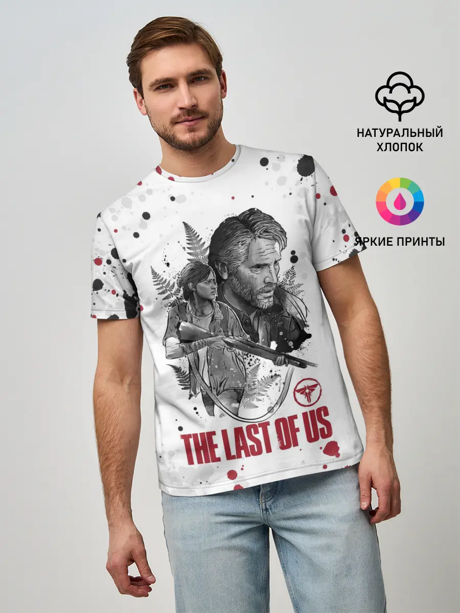 Мужская базовая футболка / The Last of Us