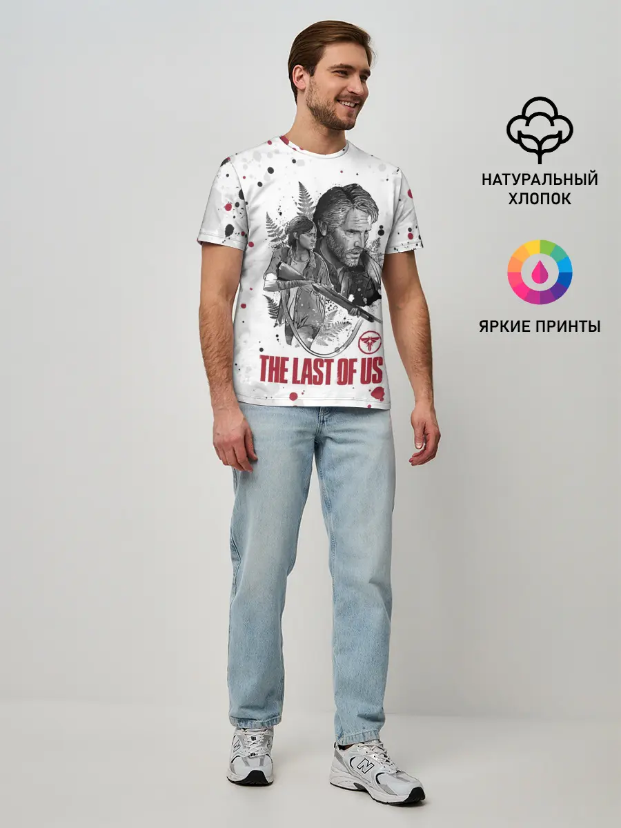 Мужская базовая футболка / The Last of Us