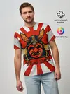 Мужская базовая футболка / Sun samurai