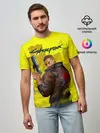 Мужская базовая футболка / Cyberpunk 2077