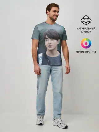 Мужская базовая футболка / Корейский Поп