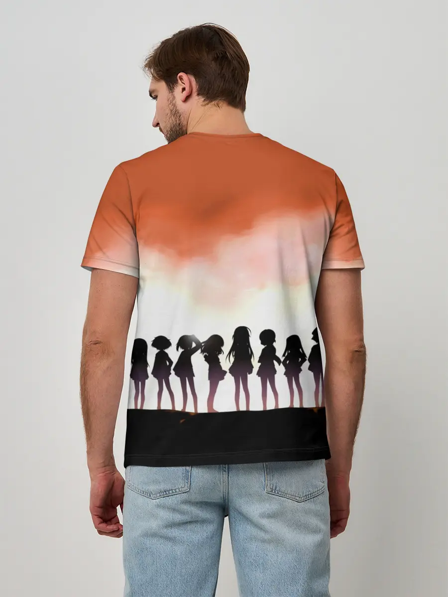 Мужская базовая футболка / Girls und Panzer | Poster