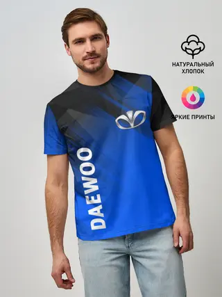 Мужская базовая футболка / DAEWOO