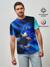 Мужская базовая футболка / SONIC | СОНИК