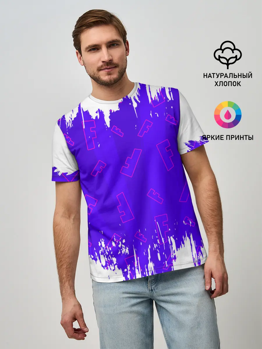 Мужская базовая футболка / FORTNITE / ФОРТНАЙТ