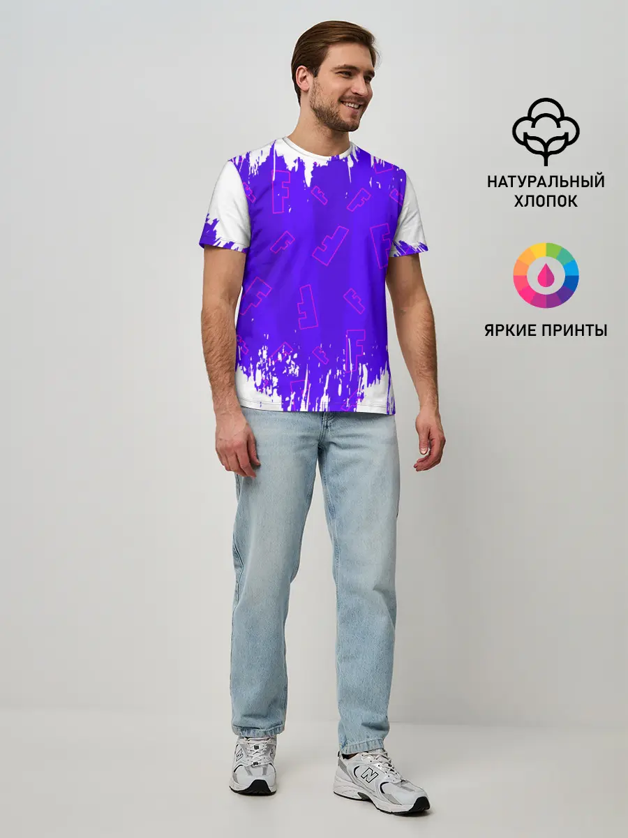 Мужская базовая футболка / FORTNITE / ФОРТНАЙТ