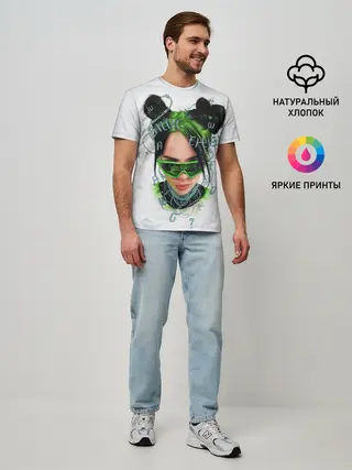 Мужская базовая футболка / BILLIE EILISH