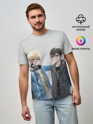 Мужская базовая футболка / Алисизация САО