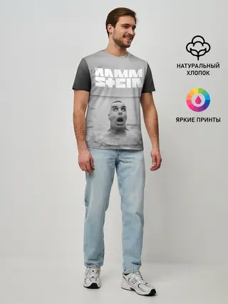Мужская базовая футболка / RAMMSTEIN