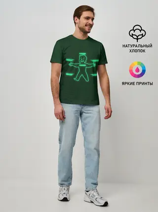 Мужская базовая футболка / Vault-Boy HP