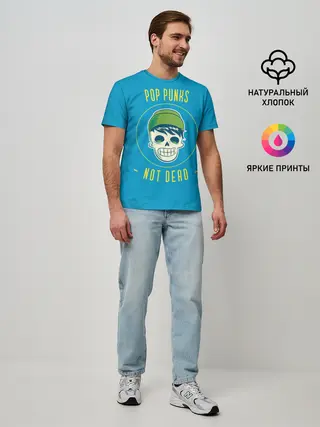 Мужская базовая футболка / Pop punk fan