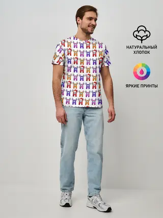 Мужская базовая футболка / Among Us