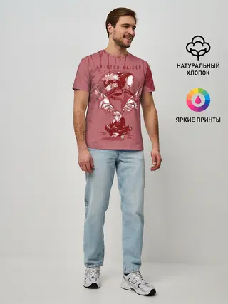 Мужская базовая футболка / Jujutsu Kaisen | Магическая битва