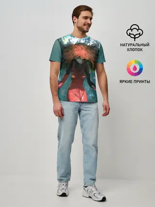 Мужская базовая футболка / Rei Ayanami