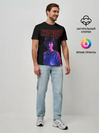 Мужская базовая футболка / STRANGER THINGS - Дина