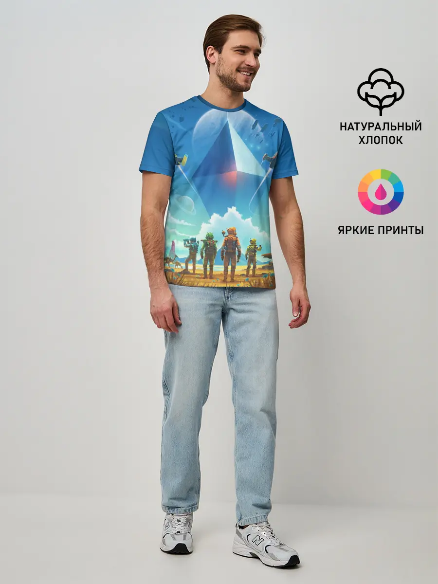 Мужская базовая футболка / NMS: Начало