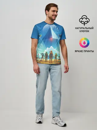 Мужская базовая футболка / NMS: Начало