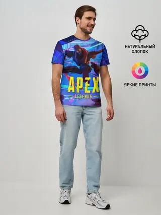 Мужская базовая футболка / Опасный Ревенант